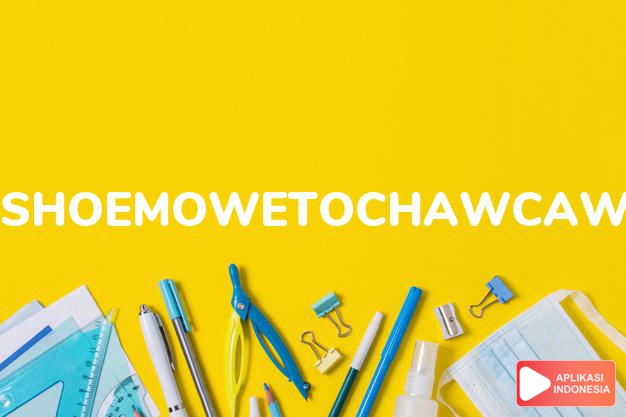 arti nama Shoemowetochawcawewahcato adalah Serigala