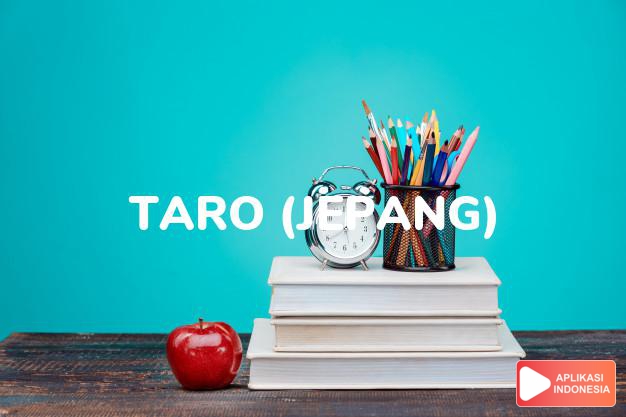 arti nama taro (jepang) adalah anak pertama