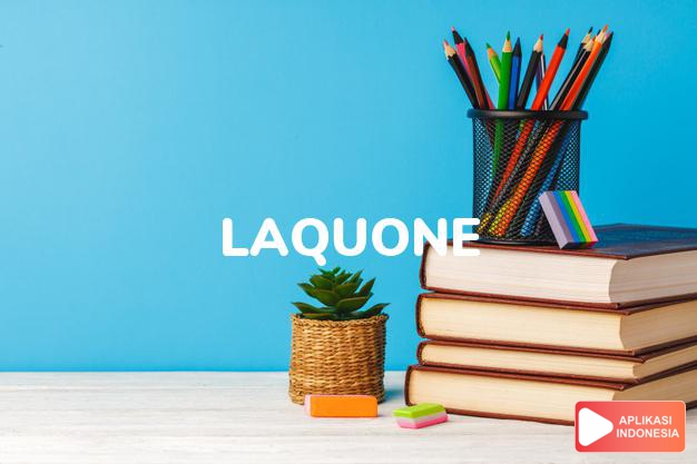 arti nama Laquone adalah (Bentuk lain dari Laquan) Kombinasi dari prefix La + Quan