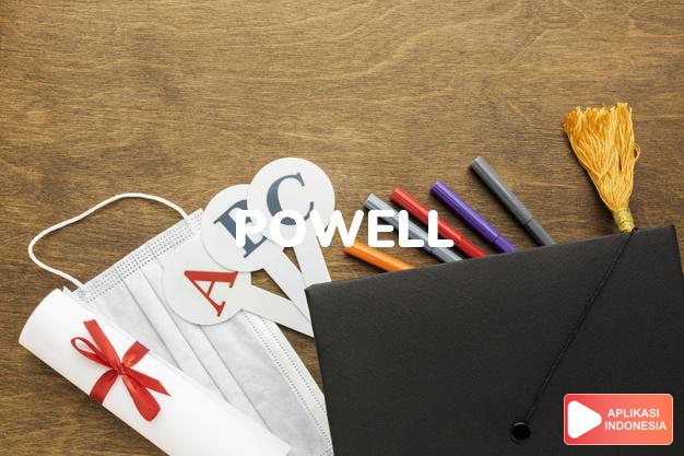 arti nama Powell adalah putra Howell