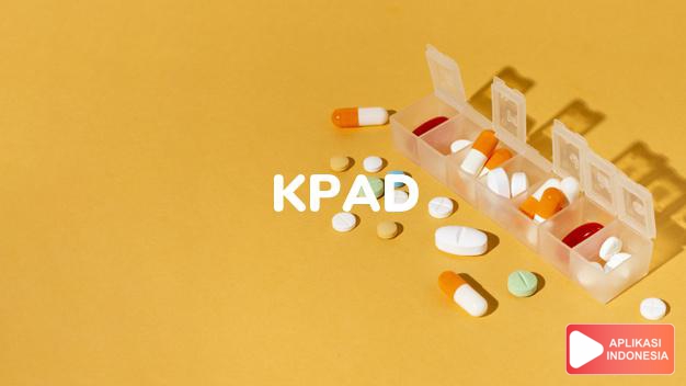 arti kpad adalah Komisi Penanggulangan AIDS Daerah dalam kamus kesehatan bahasa indonesia online by Aplikasi Indonesia