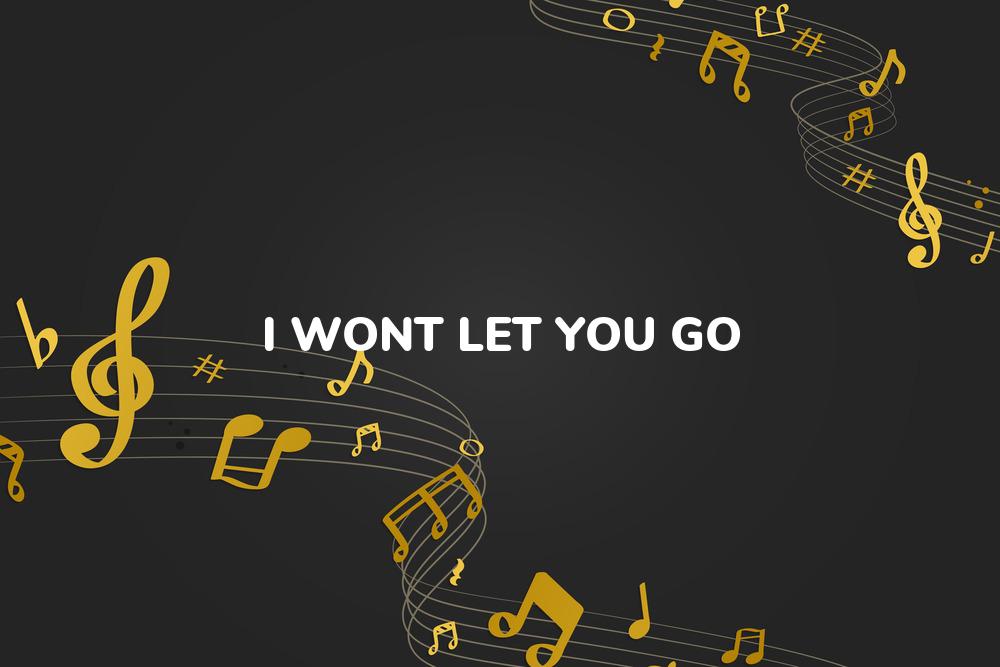Lirik Lagu I Won't Let You Go - A Beautiful Silence dan Terjemahan Bahasa Indonesia - Aplikasi Indonesia