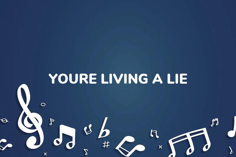 Lirik Lagu You're Living A Lie - A Beautiful Silence dan Terjemahan Bahasa Indonesia - Aplikasi Indonesia