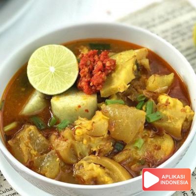 Resep Masakan Lontong Kikil Surabaya Sehari Hari di Rumah - Aplikasi Indonesia