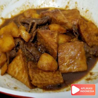 Resep Semur Daging Tempe Masakan dan Makanan Sehari Hari di Rumah - Aplikasi Indonesia