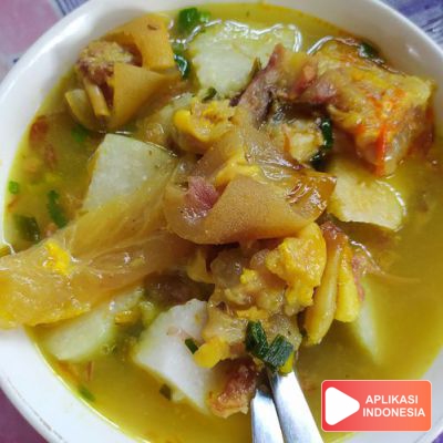 Resep Masakan Sop Kikil Tanpa Santan Sehari Hari di Rumah - Aplikasi Indonesia